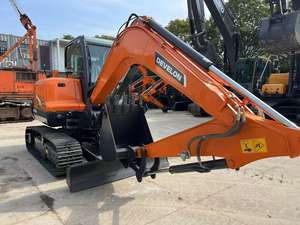 Excavadora sobre orugas Doosan DX60 usada con buen rendimiento Venta caliente - Product Image 6