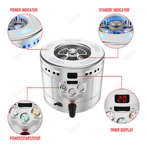 Machine à glace sèche commerciale + refroidisseur de refroidisseur de tasse de <span class=keywords><strong>vin</strong></span> de Froster en verre pour le refroidissement rapide de Cocktail de bière de barre relient la bouteille de gaz de Co2 - Product Image 4