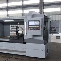 Tour horizontal lourd ck6180x2000 tour CNC 1.5m, 2m, 3m, 4m, 5m tour CNC horizontal
