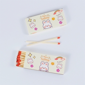 <span class=keywords><strong>ไม้</strong></span>ขีดไฟปลายไม้แบบคลาสสิกหรูหรา ปลอดภัย เป็นมิตรต่อสิ่งแวดล้อม สำหรับแบรนด์ดัง บรรจุภัณฑ์พิมพ์ลายส่วนตัว - Product Image 4