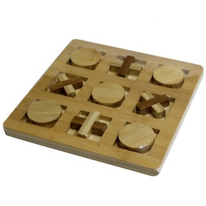 Gioco del Tris Familiare Giochi da Tavolo Classici in Legno per Bambini e Adulti Tris - Product Image 4