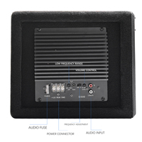 Caisson de basses audio de voiture Super Bass de 8 pouces nouveau style Caissons de basses de voiture 12v avec boîte et amplificateur Caisson de basses de voiture