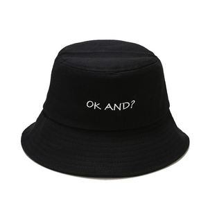 2021 mode vente chaude plaine seau chapeau en gros coton logo personnalisé couleur enfants seau chapeaux - Product Image 2