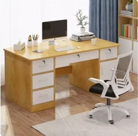 Meuble de bureau, bureau d'étude avec serrure, bureau d'ordinateur à domicile, bureau simple, table de travail, table pour le personnel