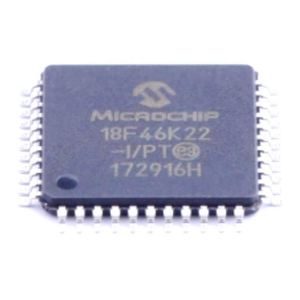 Microcontrôleur neuf et original en stock IC MCU 8BIT 64KB FLASH 44TQFP PIC18F46K22-I/PT PIC18F46K22-I/P - Product Image 1