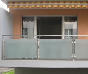 ราวกันตกสแตนเลสระดับท็อปสำหรับระเบียง ราคาออกแบบราวระเบียงสแตนเลส - Product Image 4