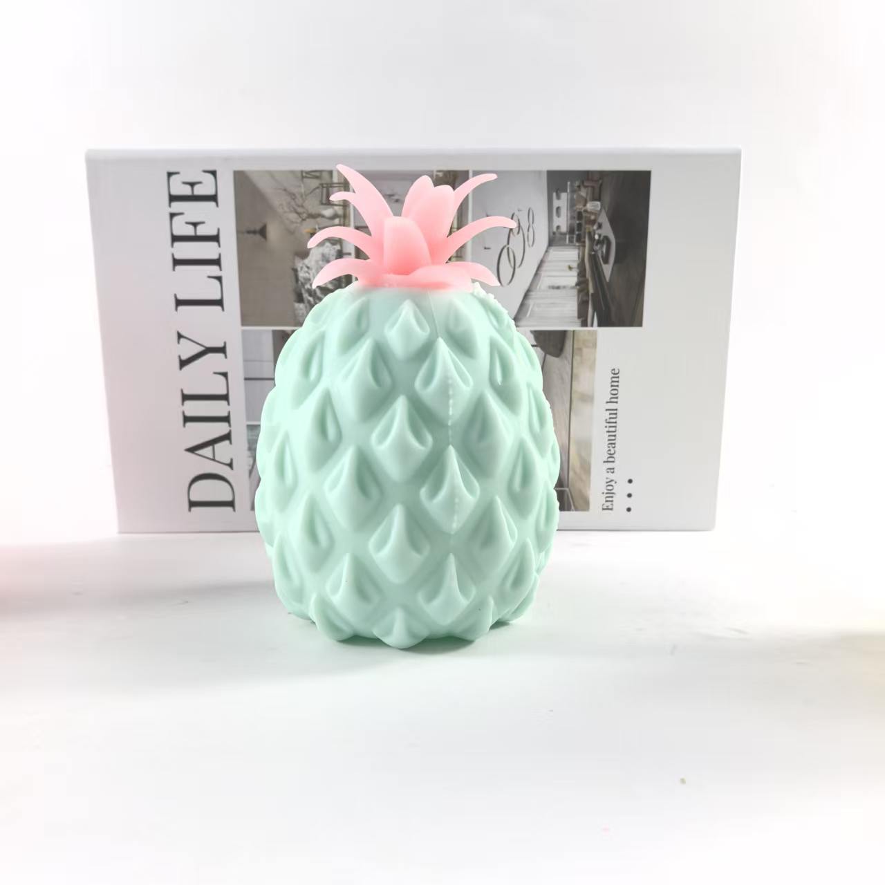 Pizca de piña con cuentas verde música