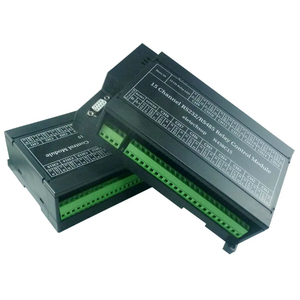Eletechsup N438C15 12V 24V 2 en 1 15 canaux RS485/RS232 Modbus RTU Relais PLC DO PC UART Contrôleur de commutation de port série DC A646 - Product Image 1