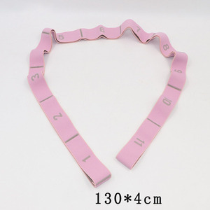Nouveau type 11 grilles yoga étirement ceinture danse pose formation bandes de boucle de résistance - Product Image 1