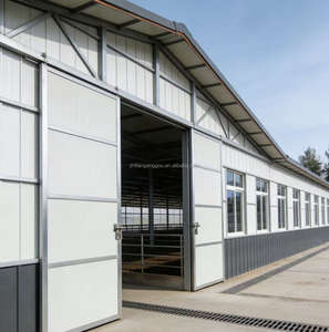 Rumah Gudang Pertanian Struktur Baja Pracetak Desain Industri Garansi 5 Tahun untuk Pembiakan Domba Kambing-ZHILIAN STEEL - Product Image 6