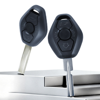 Coque de remplacement pour clé de voiture télécommandée SD pour BMW E38 E39 E46, système CAS, boîtier de clé télécommandée, clé sans clé HU92, coque de clé télécommandée