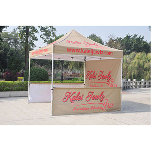 Carpa publicitaria exterior personalizada de 10x10, toldo pop plegable para ferias comerciales y campañas de coches, puestos publicitarios pop fabricados - Product Image 1