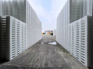 Heavy-duty Nhựa <span class=keywords><strong>pallet</strong></span> với 3 runners và mở sàn - Product Image 5