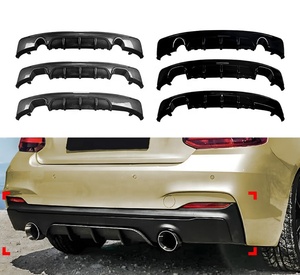 Rear Diffuser Rear Lip Spoiler for BMW 2 Series Coupe F22 F23 2014-2019 M Sport MP Style Bumper Body Kit Wholesale - Product Image 1