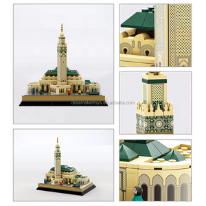 Wange Block Mezquita Nuevo Modelo 4231 Mezquita Hassan II en Casablanca, Marruecos, Gran Venta en Francia y Países Bajos - Product Image 6