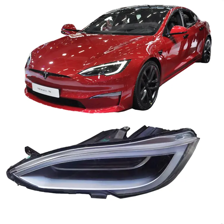 Otomobil parçaları Tesla led ışık için 2016-2020 Tesla modeli s far 1051052-00-e 1051055-00-e 1053572 1053575