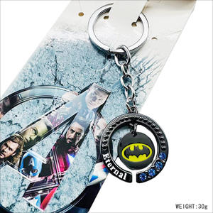 Vente chaude En Gros Anime Dessin Animé Super-Héros Périphérique Mutant Chauve-Souris Iron Man Sac À Dos Porte-clés Pendentif Bibelot - Product Image 6