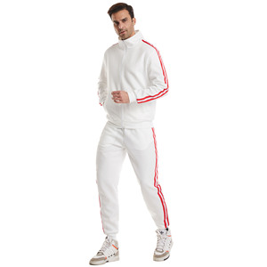 Tùy Chỉnh Thể Thao Mặc Đề Cập Đến Giữa Ghép O Cổ Chạy Bộ In Ấn Người Đàn Ông Giản Dị Theo Dõi Phù Hợp Với Bộ Đồ Thể Thao - Product Image 3