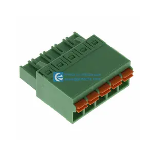 Connectors Supplier KD0570500000G 5 Position Terminal Block Plug Female Sockets 0.197in 5.00mm Free Hanging In-Line KD057050