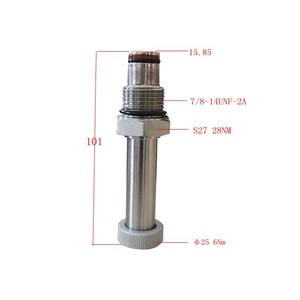 วาล์วควบคุมทิศทางไฮดรอลิก Longerfa รุ่น S27 7/8-14UNF-2A แบบสองทาง สำหรับเครื่องจักรไฮดรอลิก - Product Image 1