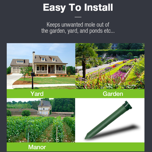 Répulsif intelligent ultrasonique, livraison en temps et en extérieur pour jardin, pc, serpent, étanche, avec vibrations, très puissant, <span class=keywords><strong>anti</strong></span>-serpent - Product Image 3