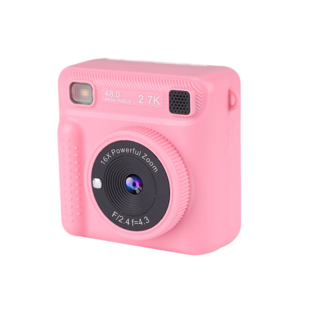 Instant Printing Camera 2.5 Inches HD Screen 2024 Latest Kids Print Camera Built-in LED Filllight Print Digital Camera