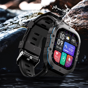 C26 1.96 "AMOLED สมาร์ทวอทช์พร้อม BT CAL, โหมดกีฬา100 + อัตราการเต้นของหัวใจและการนอนห<span class=keywords><strong>ล</strong></span>ับ1 ATM กันน้ำผู้ช่วยเสียง Ai - Product Image 1