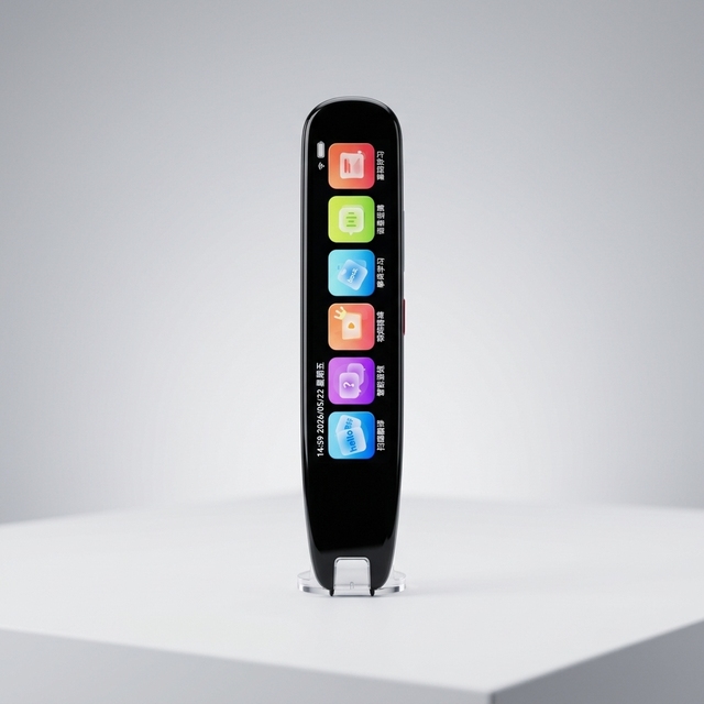 Books Scanning Pen Custom Function OCR TTS Reading English German Italian Spanish French Language Support Color Wi-Fi for