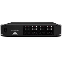 Amplificateur de puissance professionnel JSL 8 canaux 8x350W 2U pour montage en rack