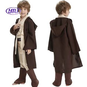 Jedi Knight Stars <span class=keywords><strong>Wars</strong></span> Cosplay Costume Cape à capuche Vêtements Costume Costumes <span class=keywords><strong>de</strong></span> fête pour enfant - Product Image 2