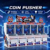 Machine de jeu à prix d'usine pour centres de divertissement familial (FEC) avec 5 joueurs, connectable, utilisable avec une machine à pousser les pièces et une machine d'arcade