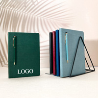 Carnet à couverture rigide A5 personnalisé de qualité supérieure, lignes collégiales, pages numérotées, avec porte-stylo pour le bureau, l'école, l'écriture, le journal