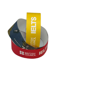 Pulseras Personalizables de Tyvek, Seguras, Cómodas, Impermeables y Ecológicas, con Código QR Único para Eventos Promocionales, Bares y Discotecas - Product Image 1