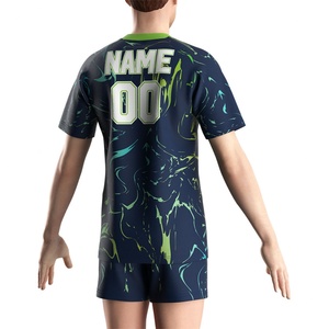 Vêtements de sport de haute qualité pour hommes, t-shirts et shorts de rugby pour femmes, vêtements de musculation pour hommes - Product Image 6