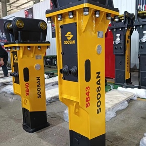 เบรกเกอร์ไฮดรอลิก SB43ของ Soosan 1ยูนิตพร้อมคุณสมบัติมาตรฐานรับประกันหนึ่งปีประเภทสินค้าเบรกเกอร์ไฮดรอลิก - Product Image 2
