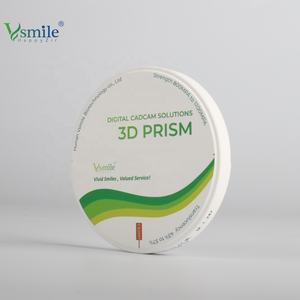Blocs de Zircone Dentaire Vsmile Zirconium 98mm pour Couronne Céramique Dentaire CAD/CAM 700Mpa-1200Mpa - Product Image 4