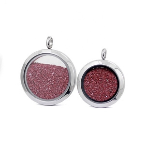 Mặt Dây Chuyền Mặt Dây Chuyền Mặt Dây Chuyền Hình Mặt Dây Chuyền Mặt Kính Hình Tròn Sống Động Chất Lượng Cao Có Đinh Tán Bằng Thép Không Gỉ 316l Chống Nước - Product Image 2