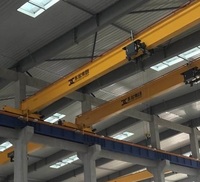 Grue supérieure de levage électrique avec télécommande, pont idéalement suspendu, capacité de 5 tonnes/10 tonnes/16 tonnes