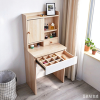Commode de maquillage personnalisable de haute qualité, armoire moderne en bois pour chambre à coucher avec tiroirs