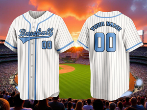 Custom Striped <b>Baseball</b> Jersey Personalized Name Number Logo <b>Baseball</b> <b>Shirt</b> Family Matching Sports Uniform <b>for</b> Men <b>Women</b> Kids - Product Image 3