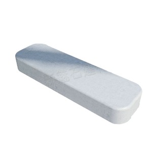 Nuevos Materiales de Construcción de Piedra, Banco de Hormigón GRC Gris, Muebles de Asiento para Parques Interiores y Exteriores, Xms001 - Product Image 4