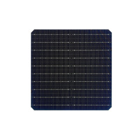 Célula Solar Monocristalina de Silicio PERC Tipo N, 210x210 mm, Grado A, 23.5% de Alta Eficiencia, Panel Fotovoltaico