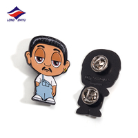 Longzhiyu, usine de badges en émail doux personnalisés depuis 20 ans, logo personnalisé, épinglette de revers, conception de votre propre épinglette en métal pour les entreprises