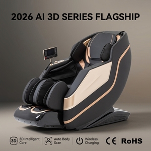 OYEAL Modern LED Screen <b>Zero</b> <b>Gravity</b> <b>Chair</b> with Foot and Musical Function Made of Leather - Product Image 2