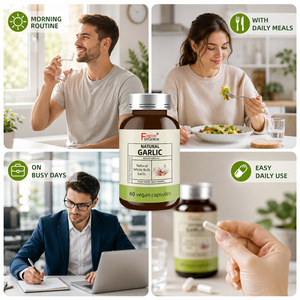Complément Alimentaire Herbal à l'Ail Shecome en Gros – Fabricant – Ail Entier Ultra-Puissant pour le Soutien Immunitaire – 60 Capsules Végétaliennes d'Ail - Product Image 2