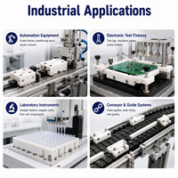 Fabrication de pièces en plastique dur sur mesure par usinage CNC à cinq axes en Suisse : POM blanc, Acetal, G-10, FR4, HDPE, LDPE, PA, GF30, Nylon, PC