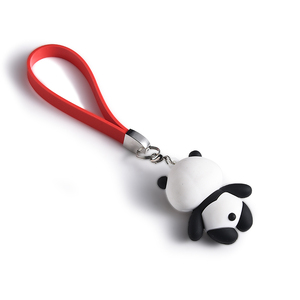 Llaveros 3D de PVC con Logotipo Personalizado, Lindos Pandas de Silicona, Precio de Fábrica - Product Image 4