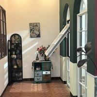 Ventanas Abatibles Modernas de Aleación de Aluminio con Vidrio Templado, Estilo Elegante con Rejilla Lateral Exterior