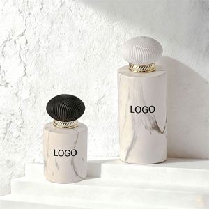 Super Popular Frosted Glass <b>Perfume</b> Bottle 100ml Spray Bottle Custom Style <b>Perfume</b> <b>Container</b> With Gift Box - Product Image 2