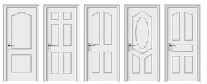 Puertas de madera malasio - Product Image 2
